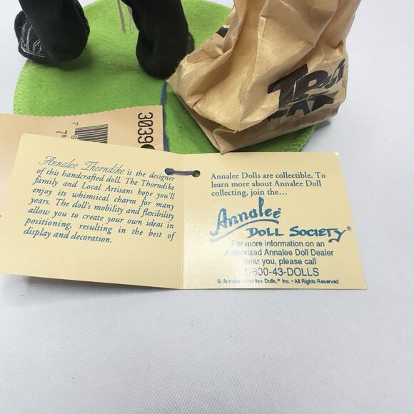 ANNALEE 1997 7" HALLOWEEN SWASHBUCKLER Pirate Boy With Tags & Bag - Picture 8 of 11